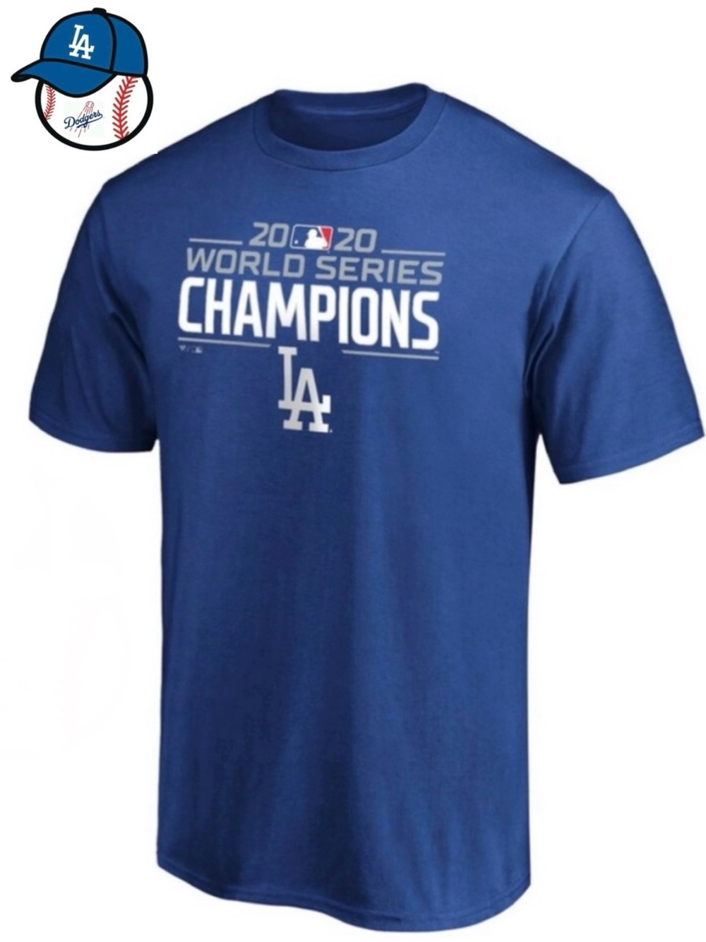 Los Angeles Dodgers Baseball 2020 World Series‎ Champions Tee Shirt XL